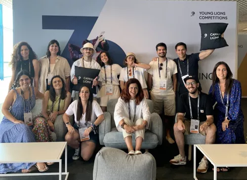 Delega&ccedil;&atilde;o Young Lions 2023 a caminho de Cannes